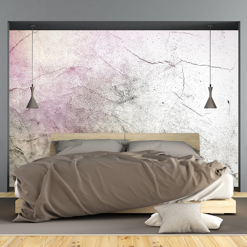 Customized Vintage Cement Shot  Mural Photography Wallpaper Bathroom Wall Decor