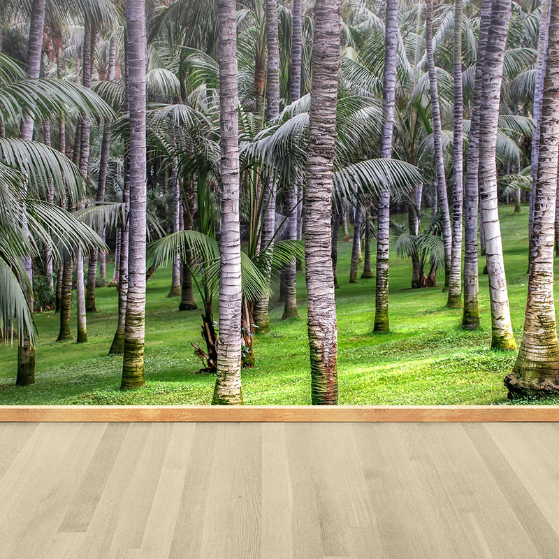 Modern Palm-Trees Landscape Mural Decorative Painting Bedroom Mural Painting