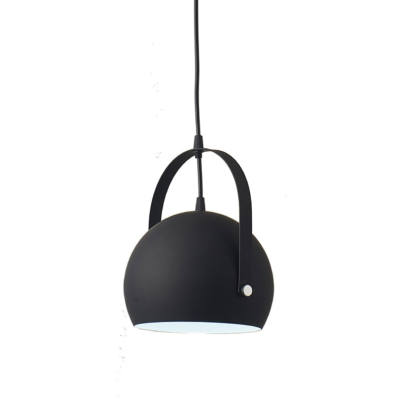 Modern Creative Macaron Pendant Light Lacquered Aluminium Hanging Lamp for Dining Rooom