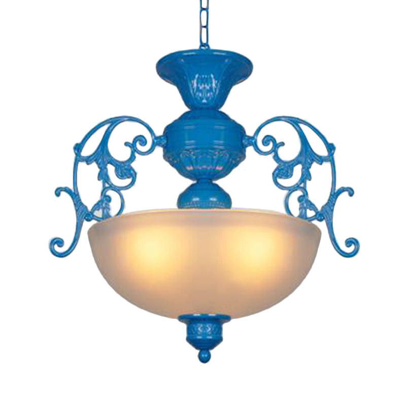 BOL BOLL LAMPE CHANDELIER Classic Style Metal 3 Lumières Salon Hanging Light