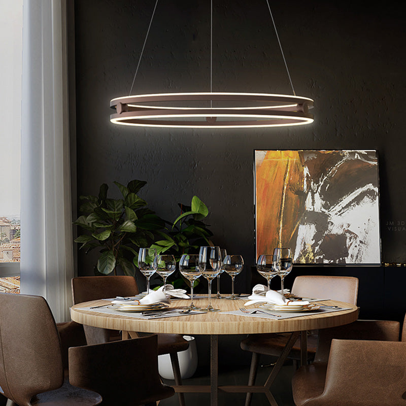 Contemporary Style Acrylic LED Pendant Light for Living Room Dining Room