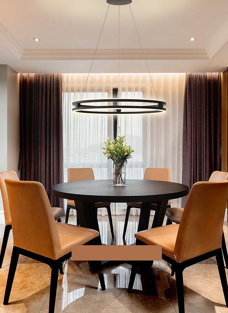 Contemporary Style Acrylic LED Pendant Light for Living Room Dining Room