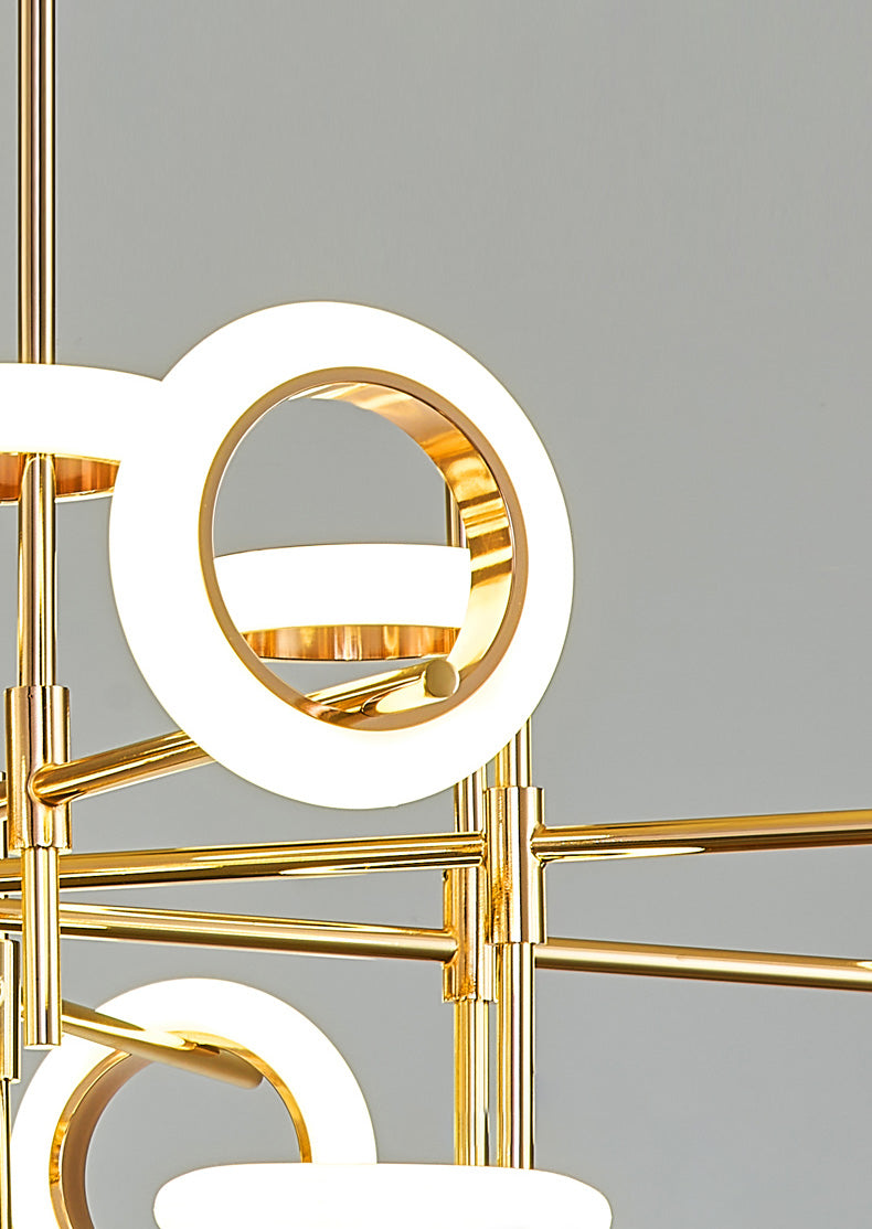 Stile moderno semplicità LEDELIE LEDALILE LUCE ACRILICO LUCE PENDANTE ROUND PER SOGGIO