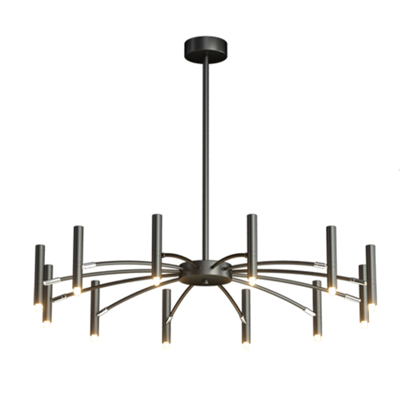 2 Color Optional Hanging Chandelier Minimalist Suspension Light for Living Room Dinning Room