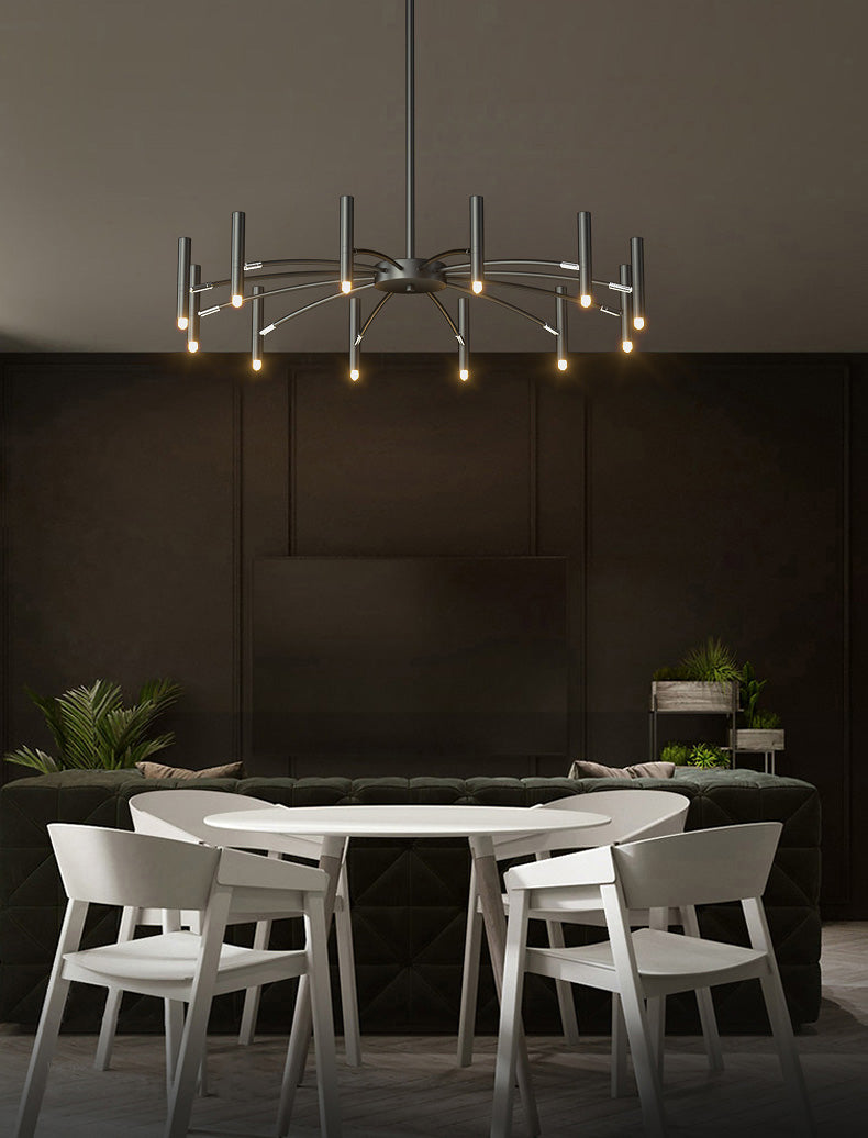 2 kleur optioneel hangende kroonluchter minimalistische ophanging licht voor woonkamer eetkamer