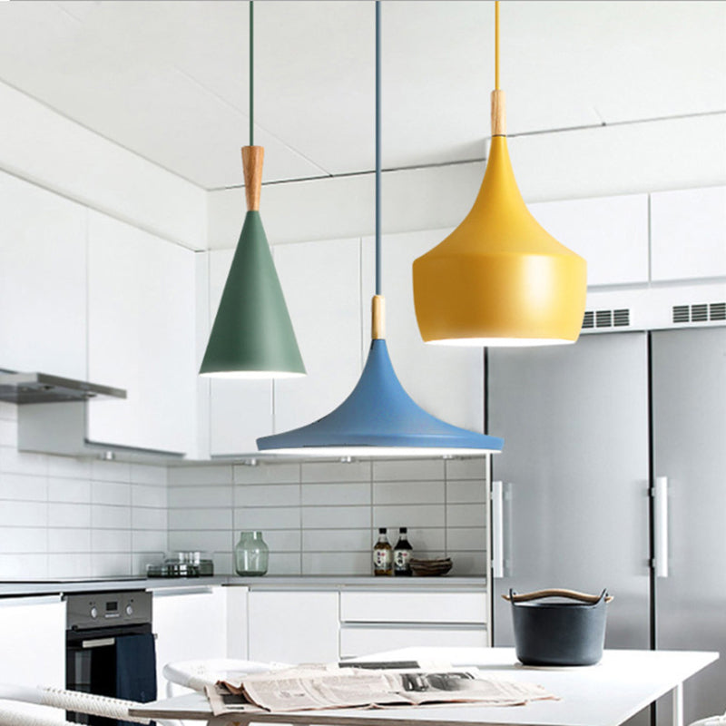 Macron Loft Candy Candy Apped Hanging Light Light METAL METAL CONSIGLIO per negozio di stoffa