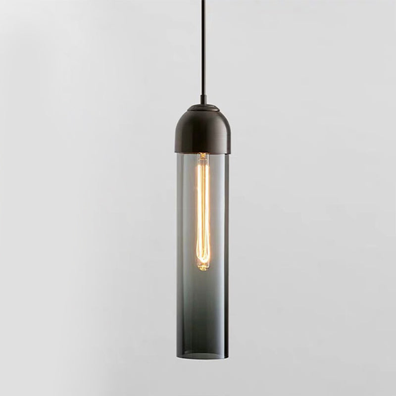 Pillenförmige Decke Pendelleuchte leichte minimalistische Gla-Pendelleuchte Leuchte