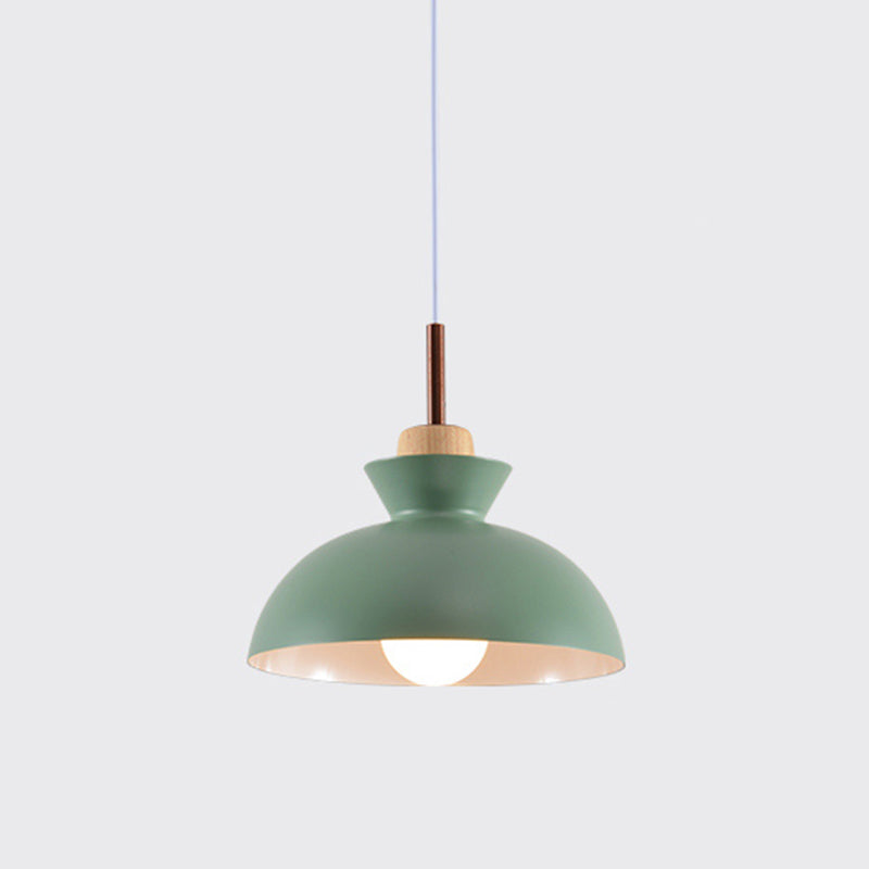 Shaded Dinning Room Ceiling Pendant Lamp Metal Nordic Style Pendant Light Fixture