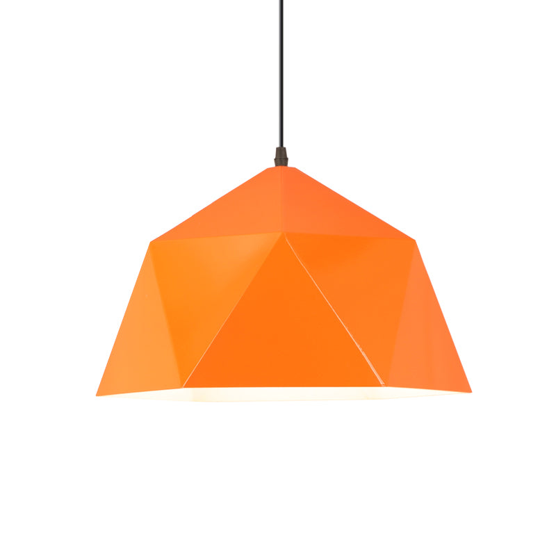 Geometric Ceiling Pendant Lamp Modern Style Metal Pendant Light Fixture for Restaurant