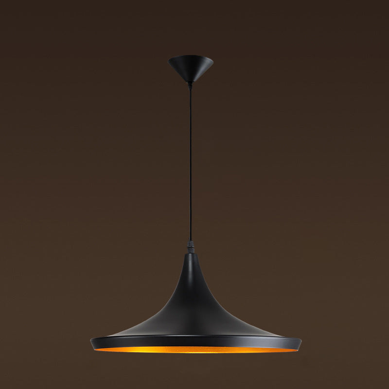 1-Licht-Metallhängele leichter postmoderner Anhängerlampe für Schlafzimmer Esszimmer