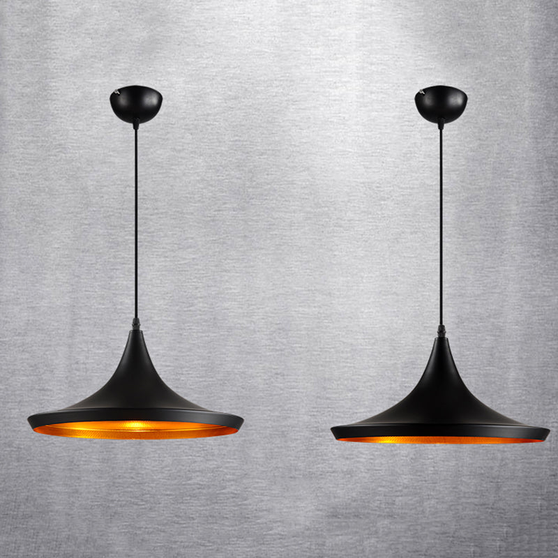 1-Licht-Metallhängele leichter postmoderner Anhängerlampe für Schlafzimmer Esszimmer