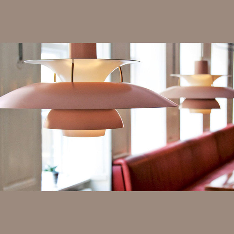 METALLO NORDICO METAL MACPERIO COLORE A RUMARE IMPEGNI PENDANTE MULTERYER LUCE CHE CUSCINA