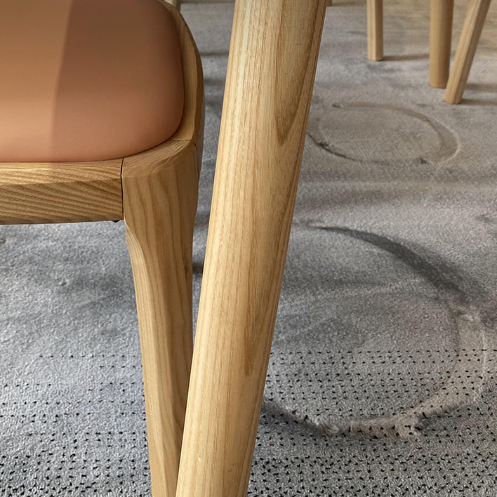 Glam Kitchen Dining Room Set Standard Height with¬†Rectangle Top and Solid Wood Legs Dining Furniture