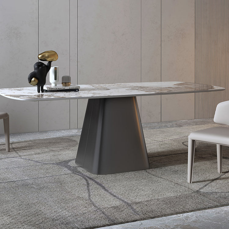 Contemporary¬†Kitchen¬†Dining¬†Room¬†Set with¬†Rectangle Sintered Stone Top¬†Formal¬†Dining¬†Table¬†Furniture