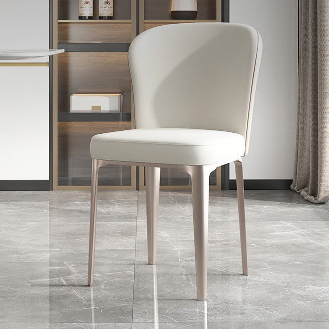 Modern Kitchen Dining Room Set with  Sintered Stone Top and Gold Base Dining Furniture Set