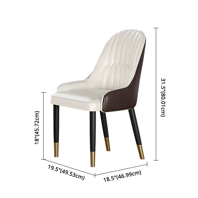 Modern Sintered Stone Dining Room Set Standard Height with Double Pedestal Base Dining Furniture