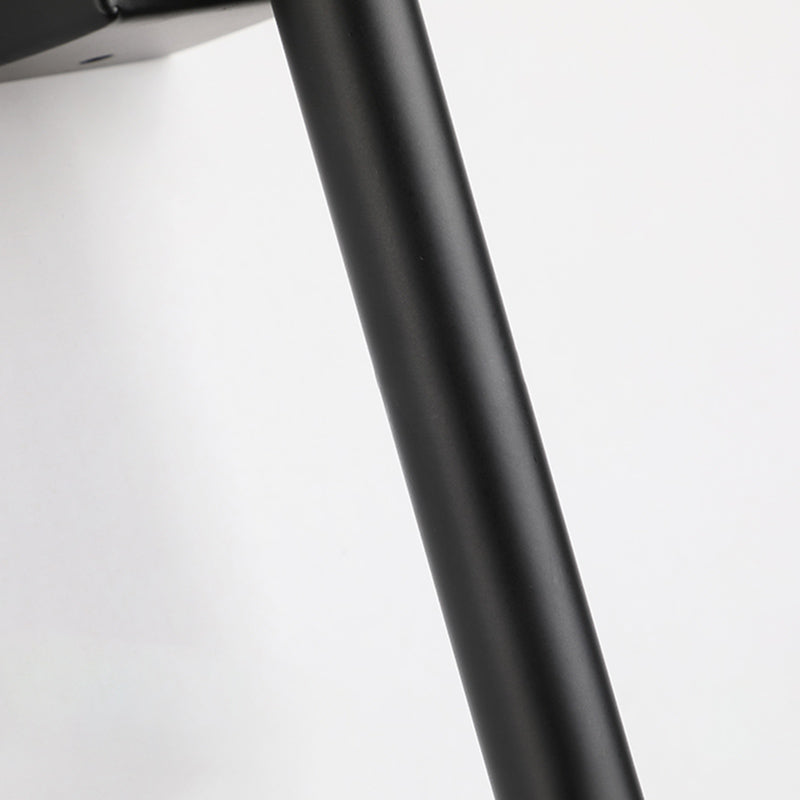 1-Light Linear Wall Sconce Modern Simple Style Metal Wall Lighting in Black and Gold