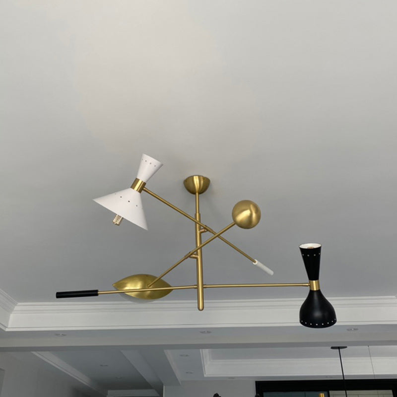 Assayeurs d'éclairage de pendentif nordique contemporain métal