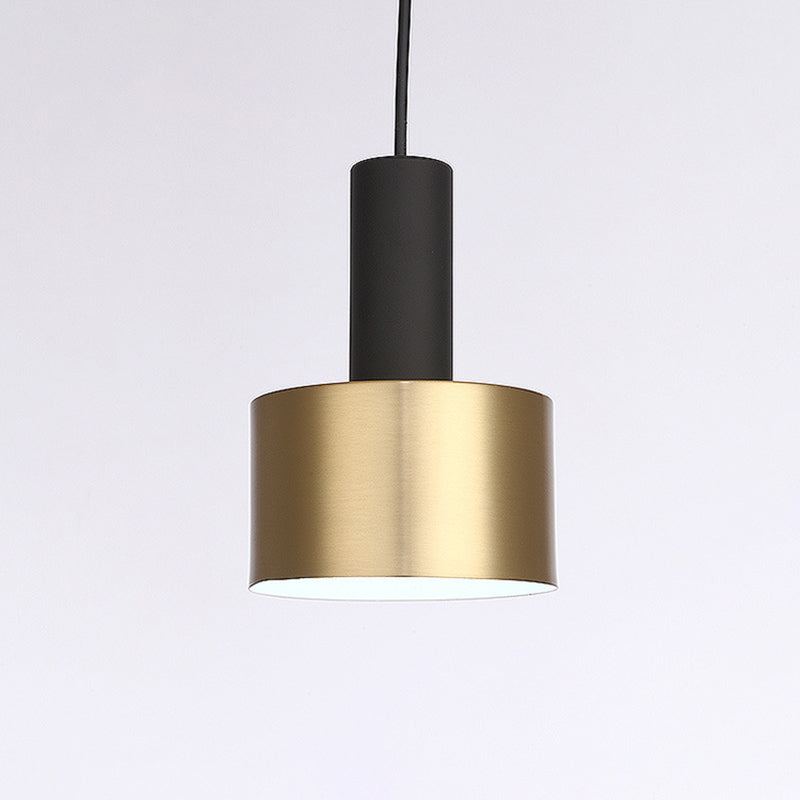 Moderne luxuriöse Einzelheiz -Lichtelektroplate Eisenhängerlampe für Esszimmer