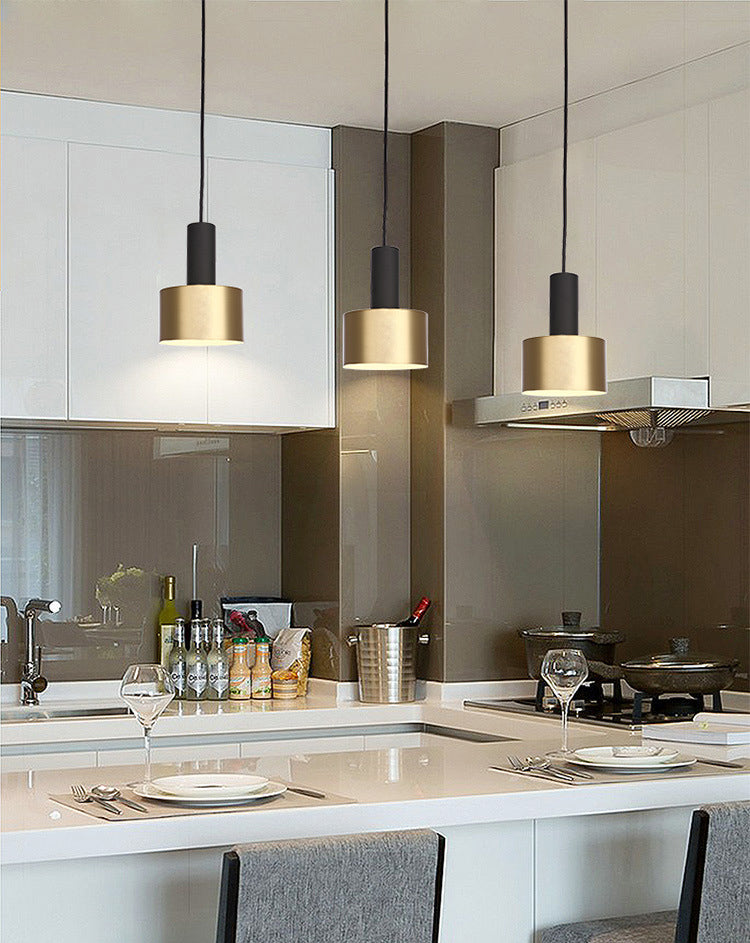 Moderne luxuriöse Einzelheiz -Lichtelektroplate Eisenhängerlampe für Esszimmer