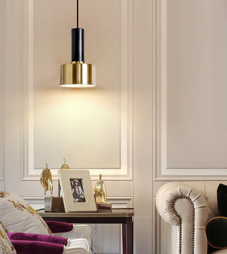 Moderne luxuriöse Einzelheiz -Lichtelektroplate Eisenhängerlampe für Esszimmer