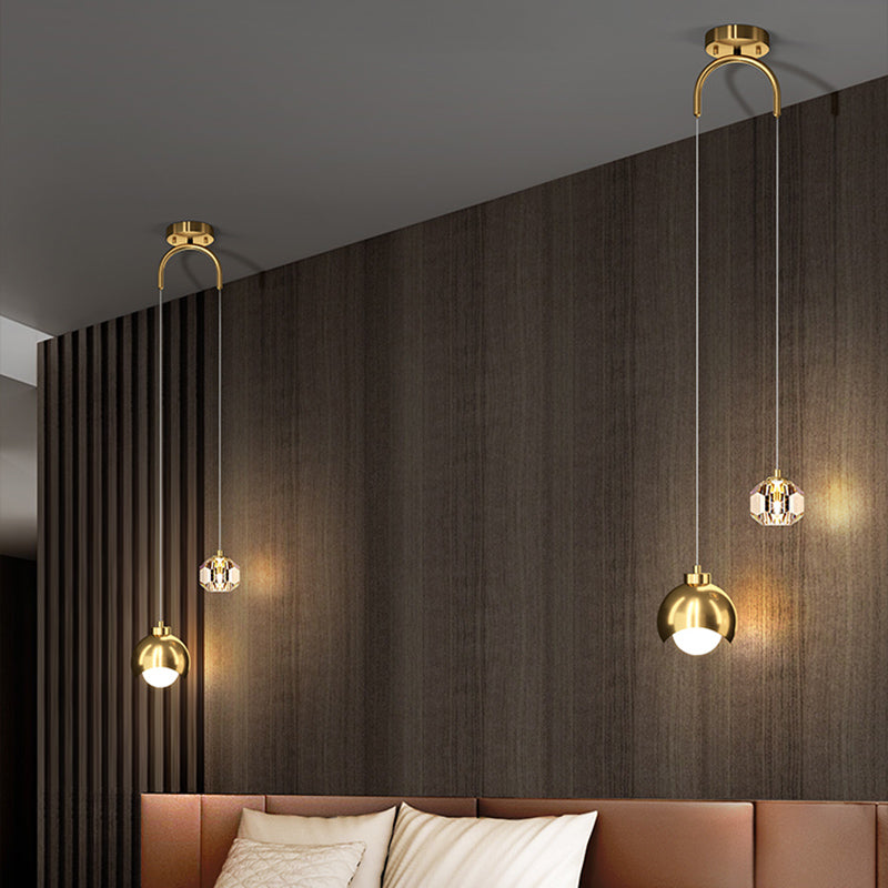 Modern Nordic Hanging Ceiling Light Metal Ceiling Pendant Light for Bedroom