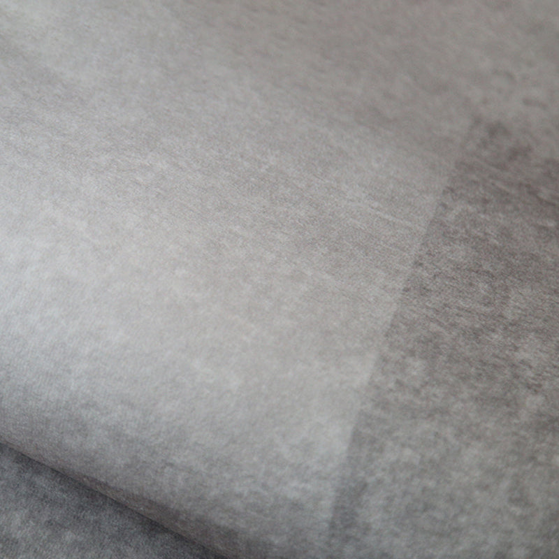 Grauer, farbblockierter Teppich aus Polyester, moderner Teppich, rutschfester Teppich für die Inneneinrichtung
