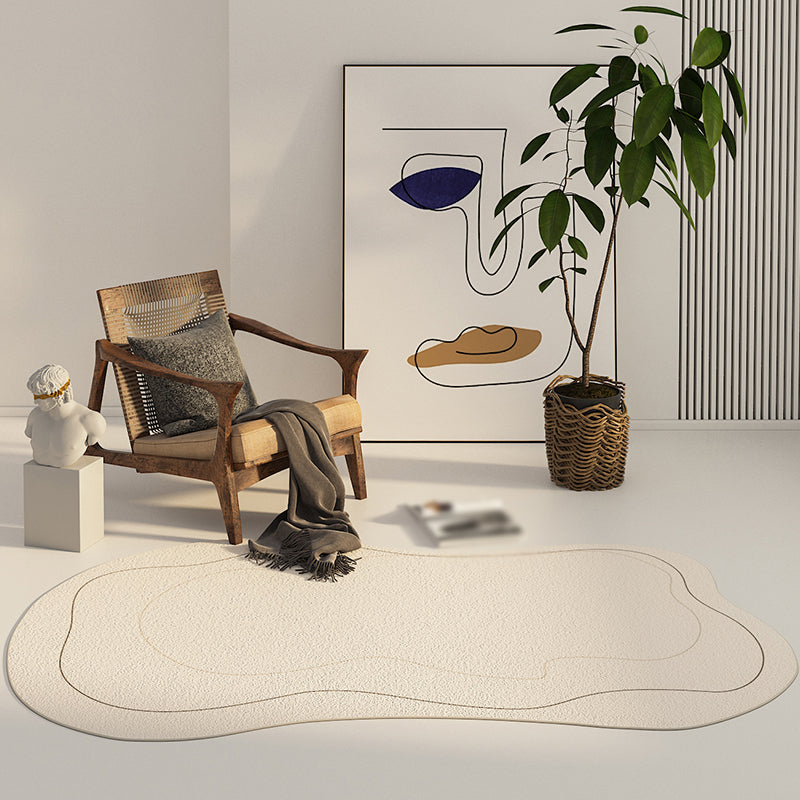 Tapis de tapis moderne de tapis moderne en polyester moderne