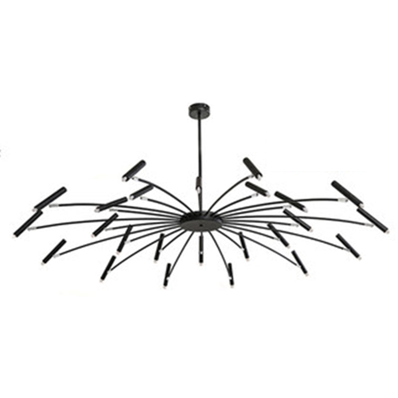 Sputnik Light Aymétriel Chandelier de plafond moderne pour salle à manger du salon