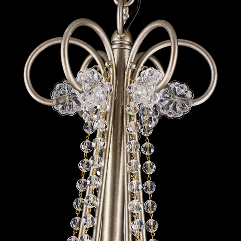 Kerze Kronleuchter Leuchte Traditionelle Kristallheizbeleuchtung für das Restaurant