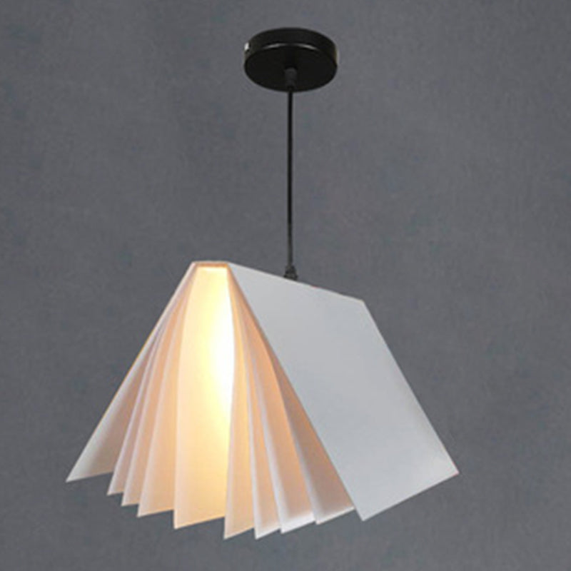 Forme de livre de style nordique Colron Macron Modern Metal 1 Kit d'éclairage de la tête pour la cuisine