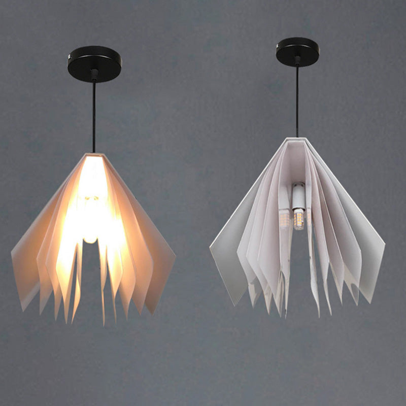 Forme de livre de style nordique Colron Macron Modern Metal 1 Kit d'éclairage de la tête pour la cuisine