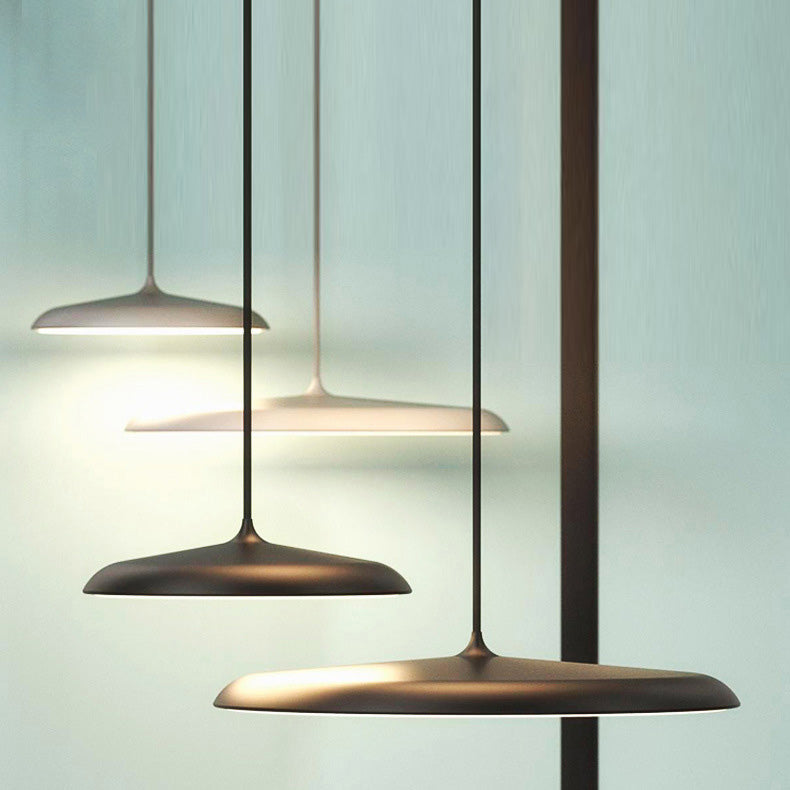 Disque 24W Disc Lights Hanging Macaroon Nordic Style Metal 1 Light Pendant Lightture