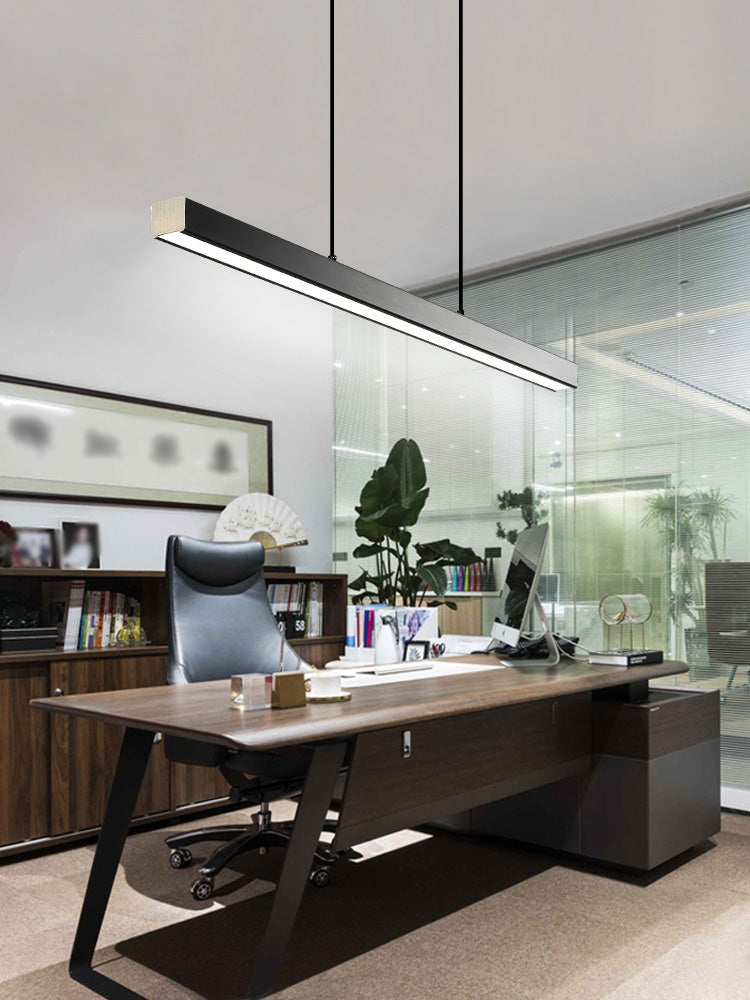 LED HORTING LED MODERNE RECTANGE LED ÉCLAIRAGE DE SIMPLICITÉ DE SIMPLICITÉ POUR BUREAU