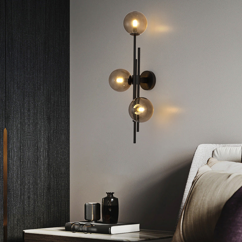 Glasbällchen Leuchte Leuchte Nordische Wandhalterung Leuchte für Schlafzimmer