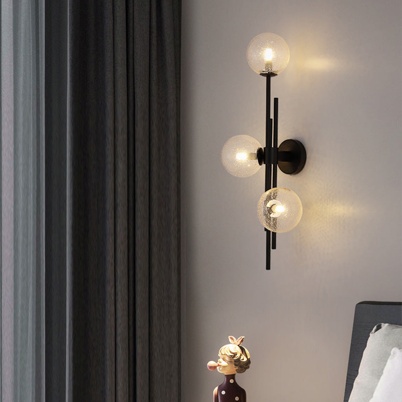 Glasbällchen Leuchte Leuchte Nordische Wandhalterung Leuchte für Schlafzimmer
