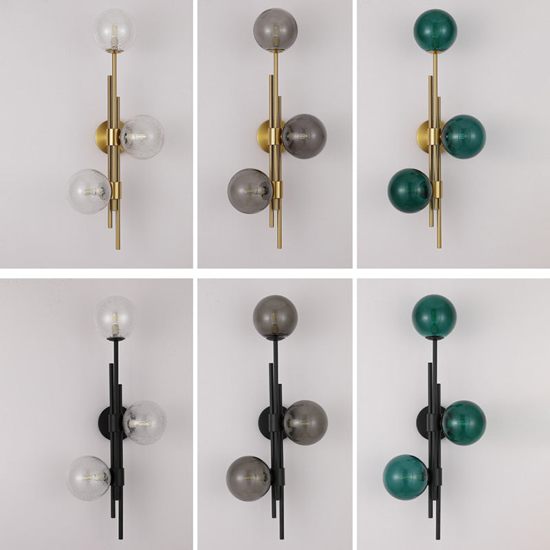 Glasbällchen Leuchte Leuchte Nordische Wandhalterung Leuchte für Schlafzimmer