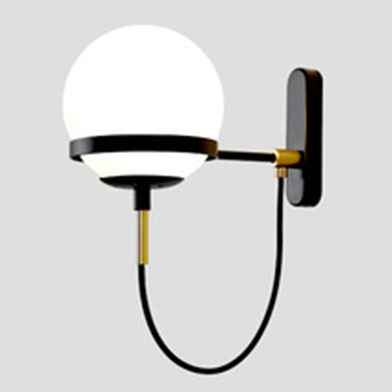 Illuminazione da parete a parete a forma di vetro Apparecchiatura da parete in stile contemporaneo