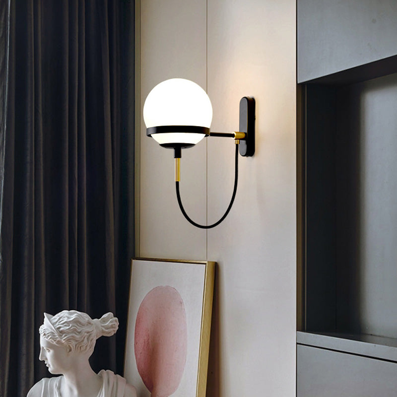 Illuminazione da parete a parete a forma di vetro Apparecchiatura da parete in stile contemporaneo