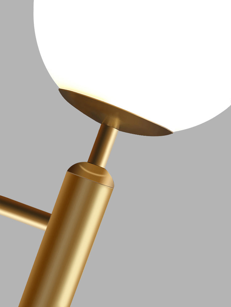 Ball Shaped Wall Sconce Lighting Minimalist Style Glass Wall Mount Light Fixture