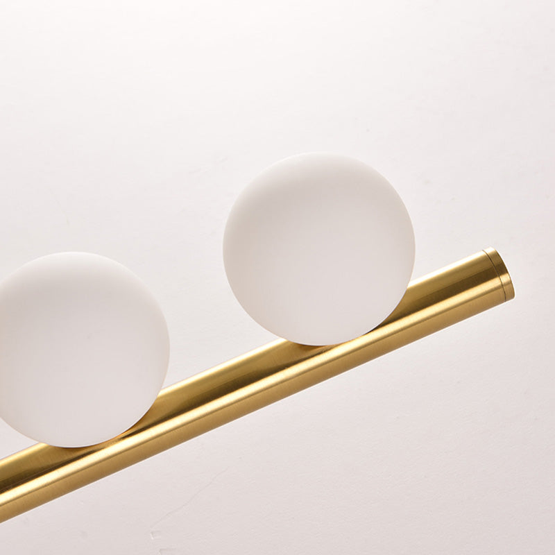 Sfere lampada con applique in vetro Secondo illuminazione da parete in stile minimalista per camera da letto