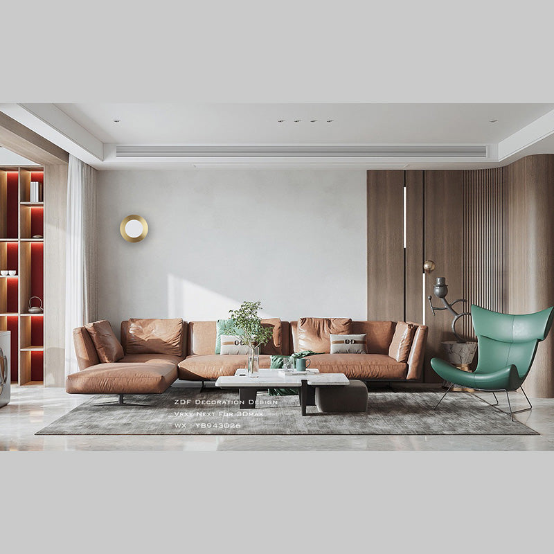 Spherical Living Room Wall Light Fixture Glass Nordic Style Wall Sconce Light in White