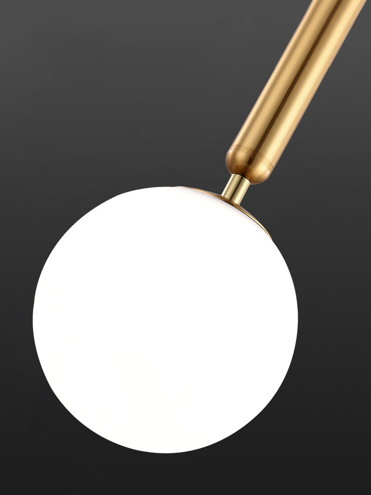 Glass Orb Wall Mounted Light Fixture Simplicity Style Wall Light Sconce for Bedroom