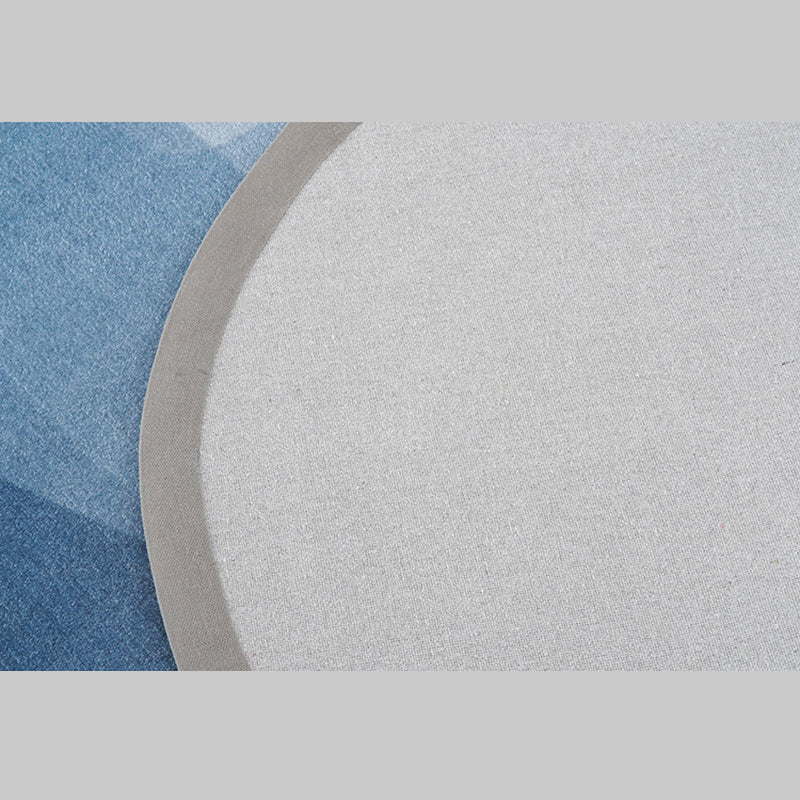 Simple Indoor Room Indoor Carpet Gray Pure Color Carpet Polyester Washable Rug