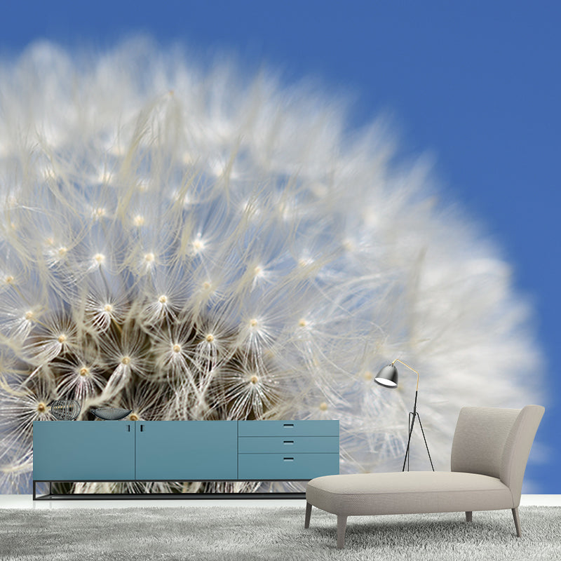 Dandelion Plant Mural Wallpaper Home Decor Water Resistant Wallpaper for Living Room