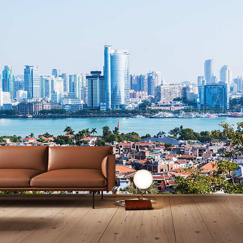 City View Murals Moisture-Resistant Wall Covering for Home, Personalized Size