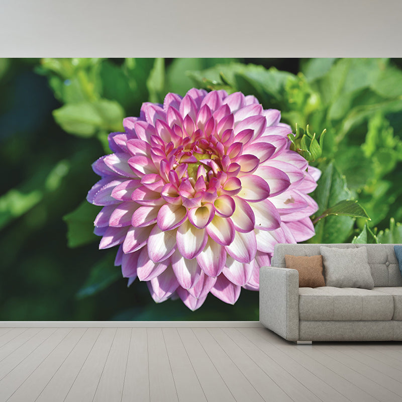 Flower Mural for Bedroom Moisture Resistant Home Decor, Made to Measure