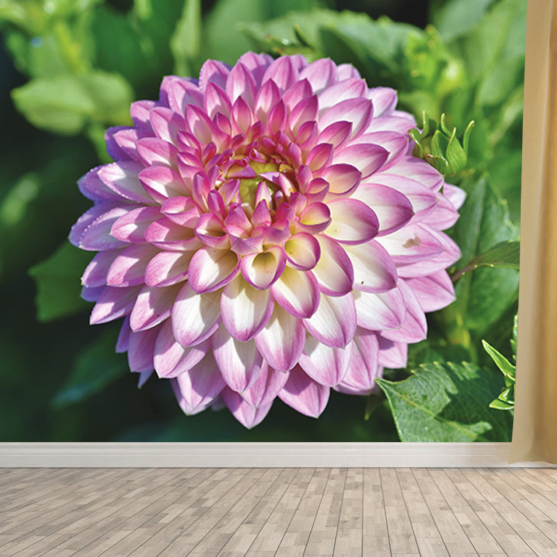 Flower Mural for Bedroom Moisture Resistant Home Decor, Made to Measure