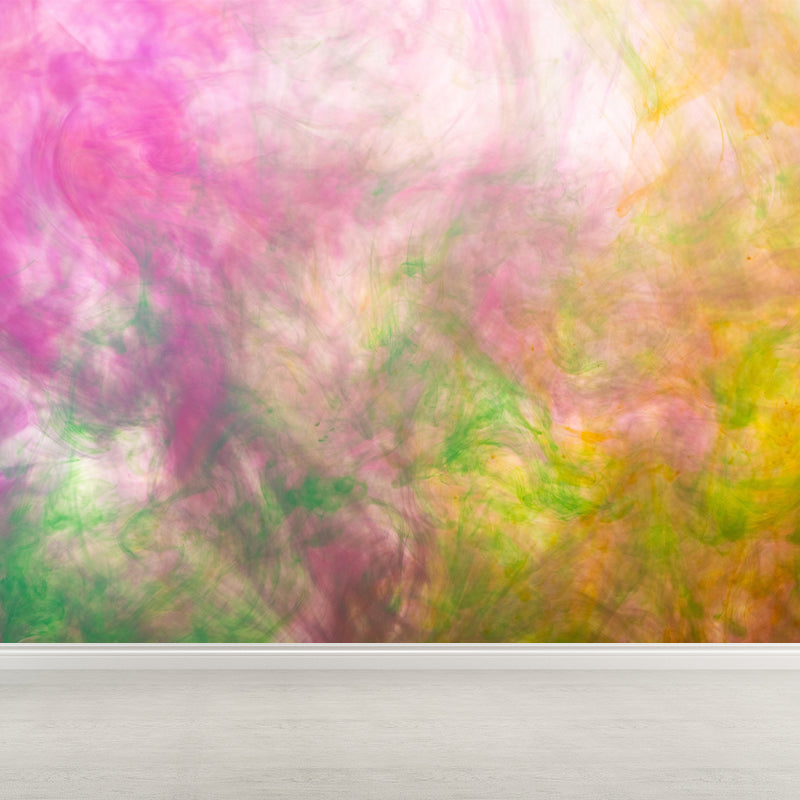 Customized Contemporary Mural Ink Mix Abstract Eco-friendly Wall Art for Home Decor