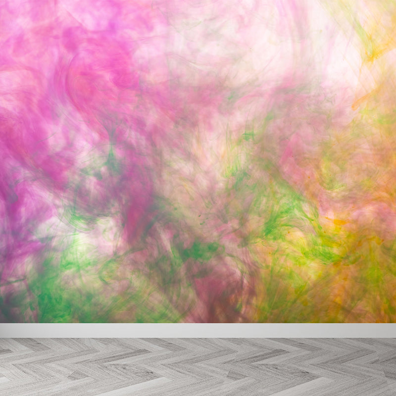 Customized Contemporary Mural Ink Mix Abstract Eco-friendly Wall Art for Home Decor